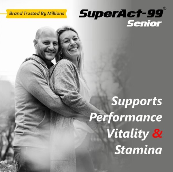 Superact® 99<strong style="color:red;"> Senior</strong>– The Ultimate Solution for Strength, Stamina and Power in Men 50+ - Image 5